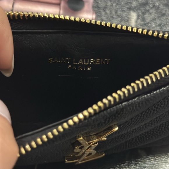 YSL CARD HOLDER BLACK - Picture 3 of 12